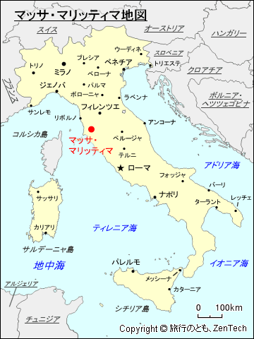 マッサ・マリッティマ地図