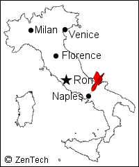 ナポリ地図