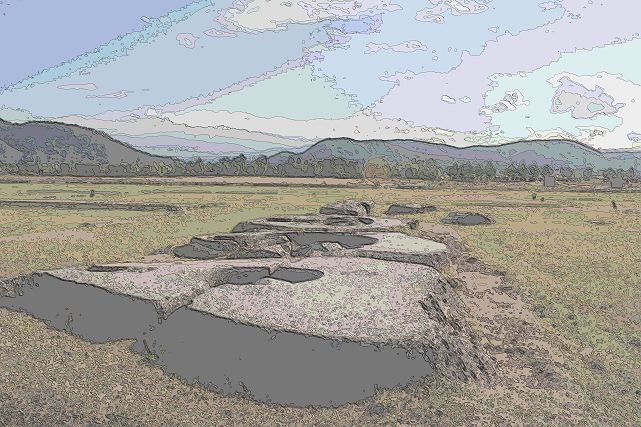 慶州歴史地域 皇龍寺地区