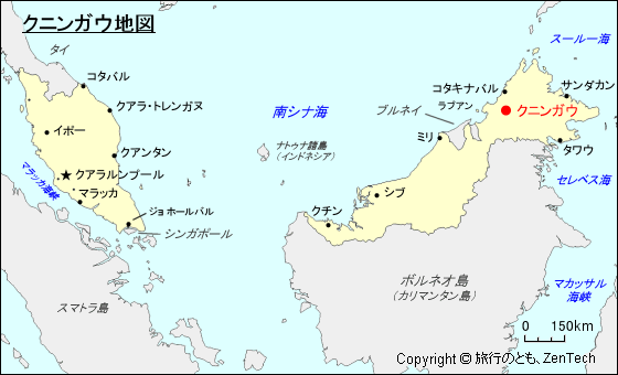 クニンガウ地図