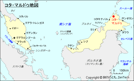 コタ・マルドゥ地図