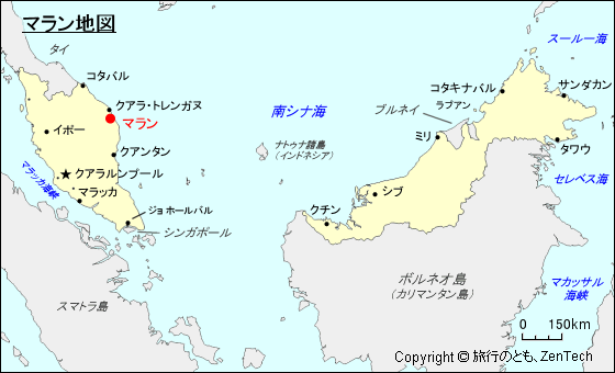 マラン地図