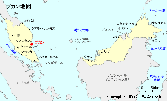 ペカン地図