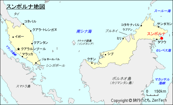 スンポルナ地図