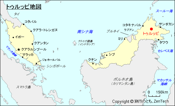 トゥルッピ地図