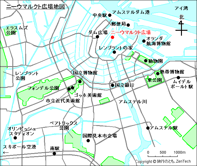 ニーウマルクト広場地図