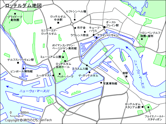 ロッテルダム地図