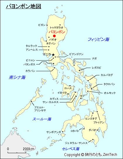 バヨンボン地図