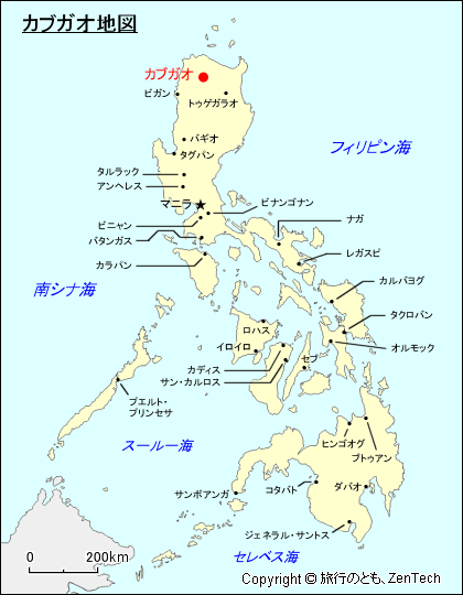 カブガオ地図