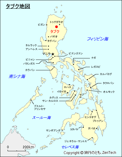 タブク地図