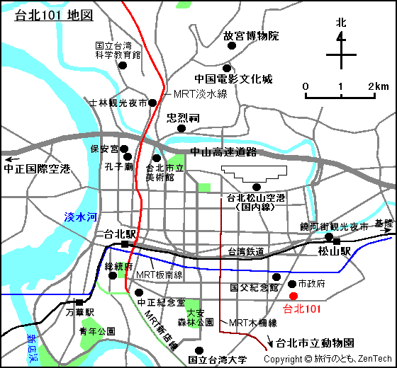 台北101 地図