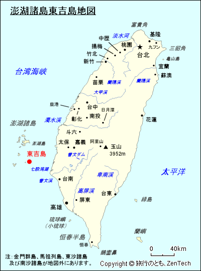 東吉島地図