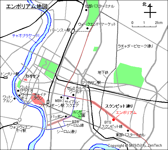 エンポリアム地図