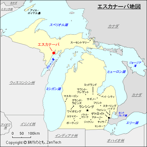 エスカナーバ地図