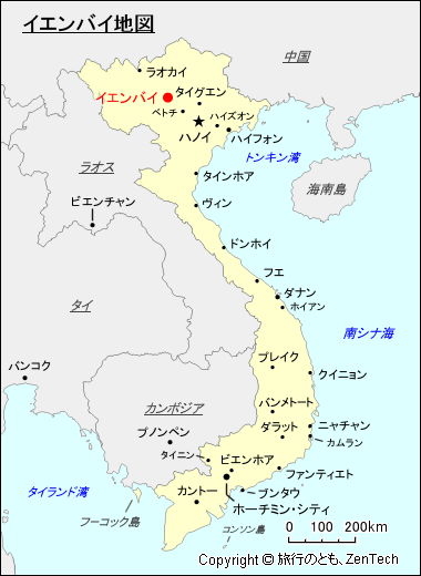 イエンバイ地図