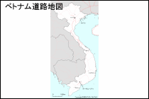 ベトナム道路地図